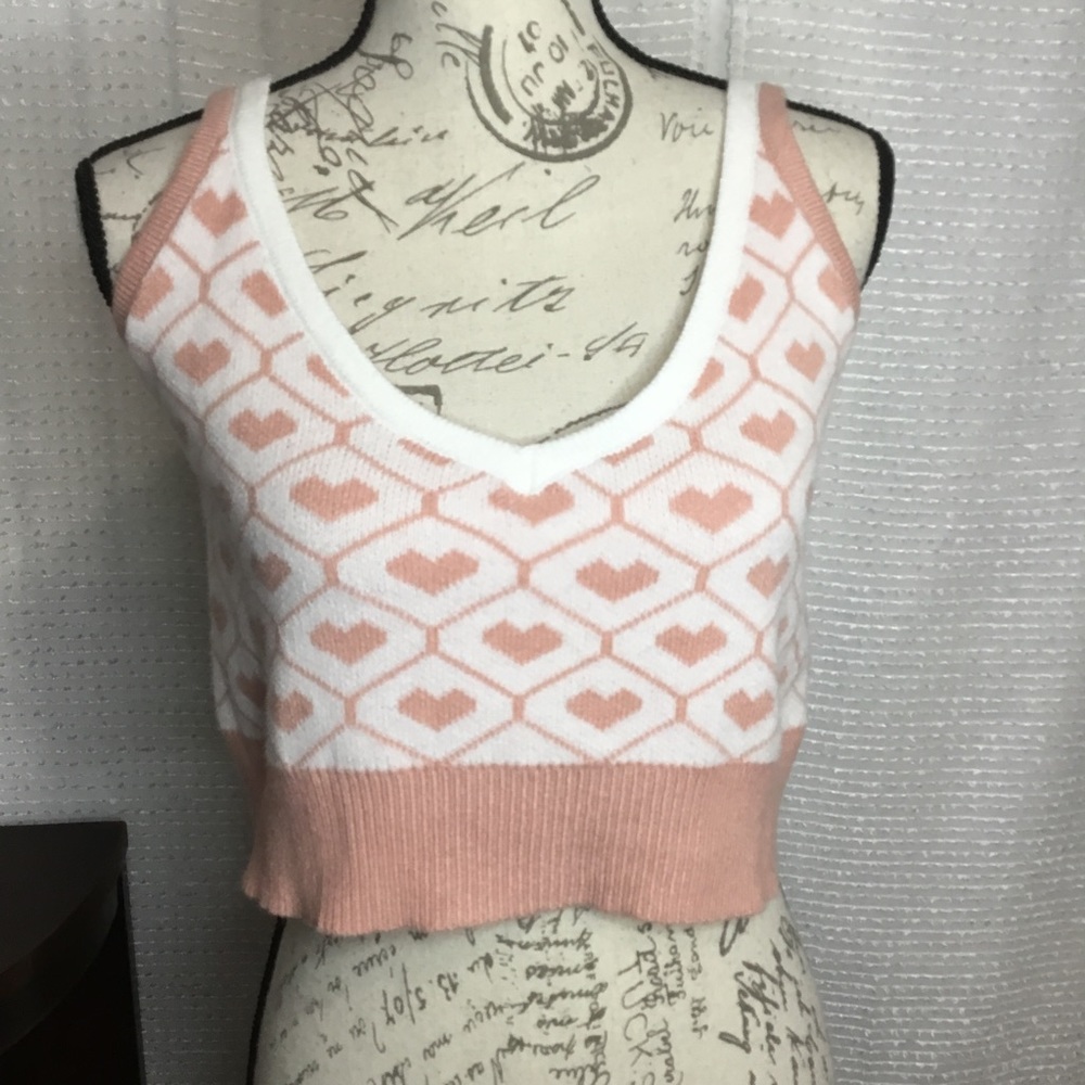 Knit Crop Tank Top